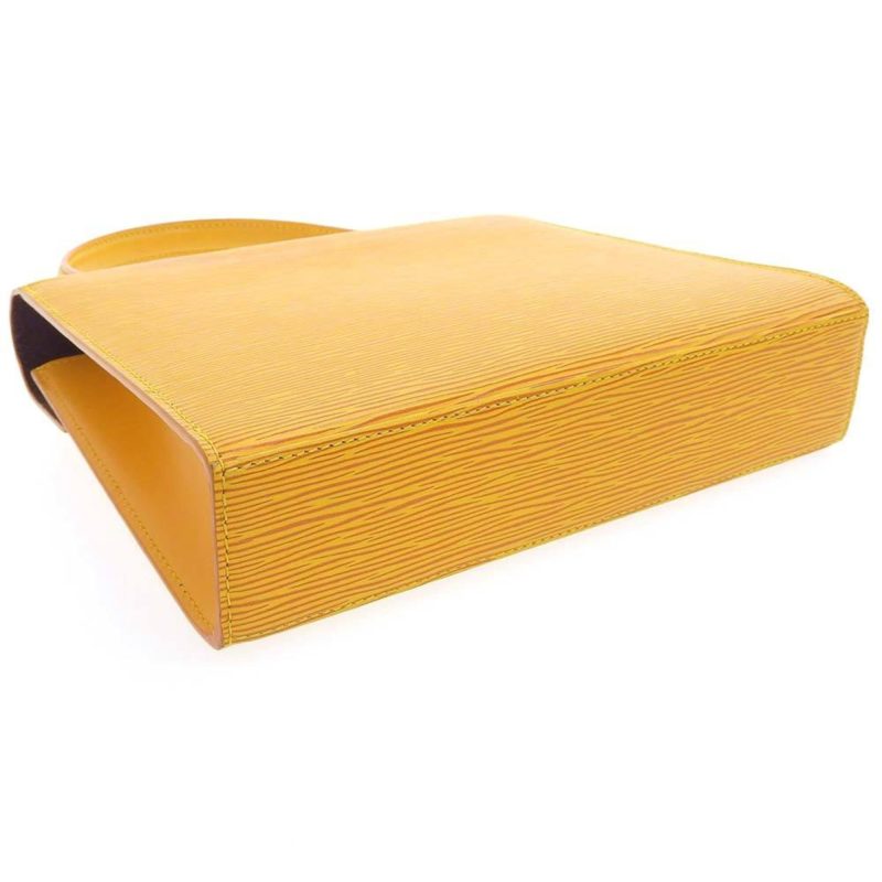 Louis Vuitton Epi Malesherbe Handbag Yellow M52379 - Logoexplore - Image 4