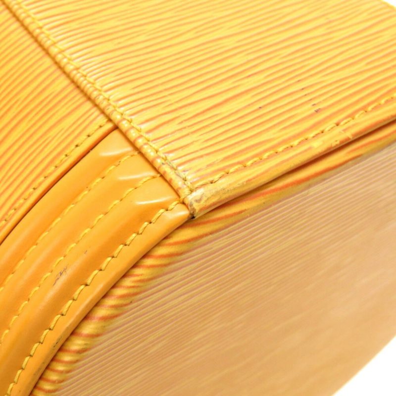 LOUIS VUITTON Epi Cannes Tassi Yellow M48039 Handbag - Logoexplore - Image 9