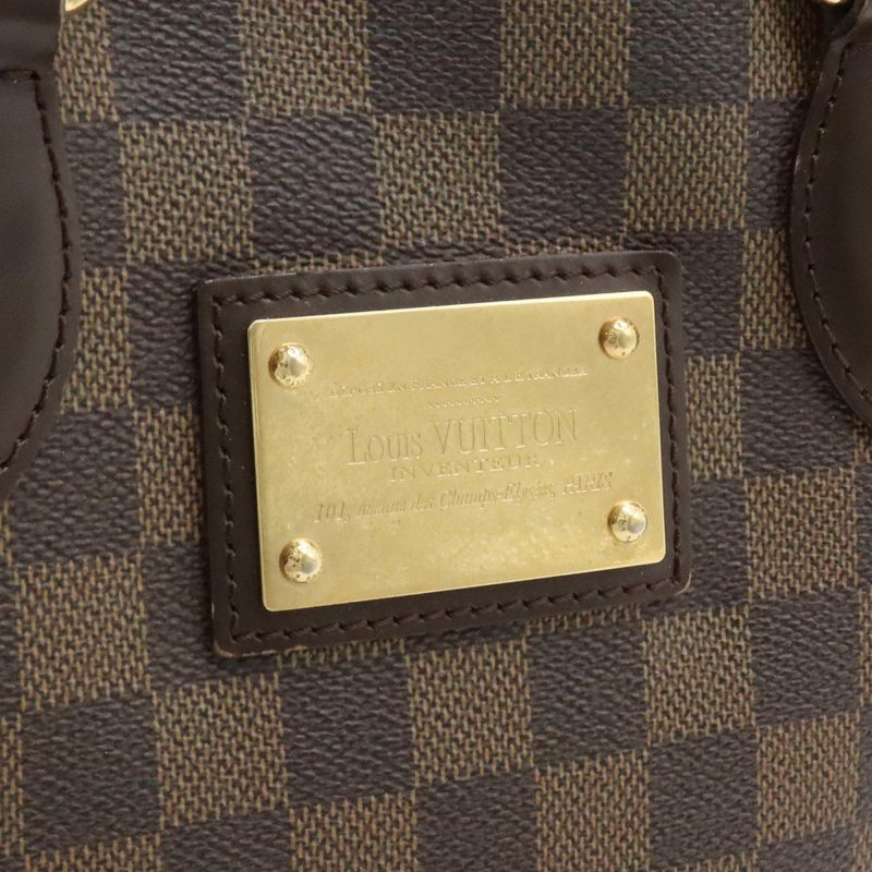 LOUIS VUITTON Damier Hampstead PM Tote Bag Shoulder N51205 - Logoexplore - Image 9