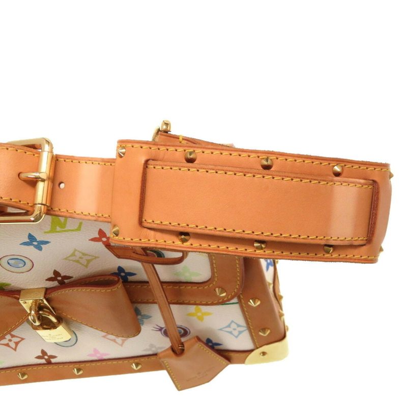 Louis Vuitton Eye Miss You Sack Mule Monogram Multicolor Blanc M92051 Handbag Bag White - Logoexplore - Image 8