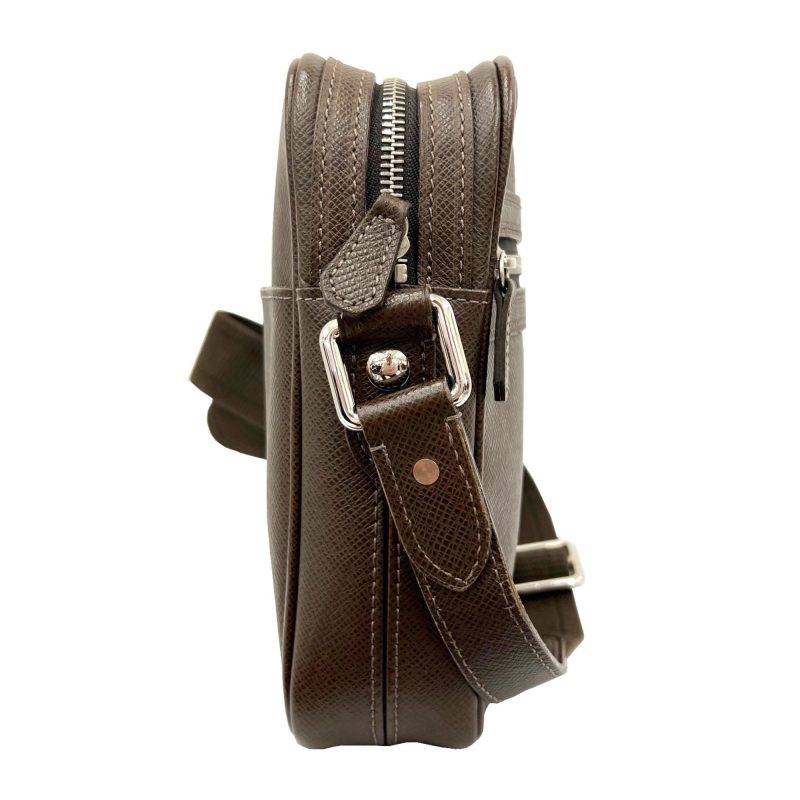 LOUIS VUITTON Dimitri Taiga Shoulder Bag M32468 MB4029 Men's Grizzly Brown - Logoexplore - Image 8