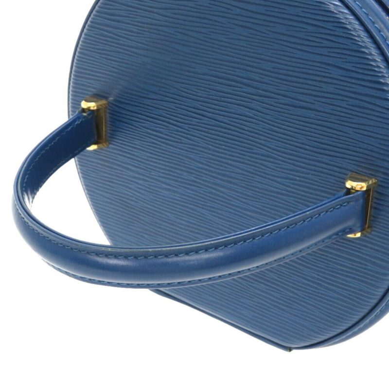 LOUIS VUITTON Epi Cannes Blue M48035 Handbag - Logoexplore - Image 5