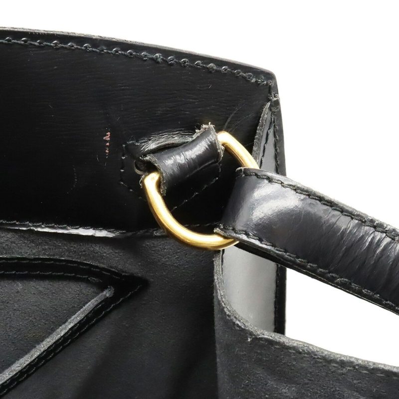 LOUIS VUITTON Epi Cluny Shoulder Bag Leather Noir Black M52252 - Logoexplore - Image 6