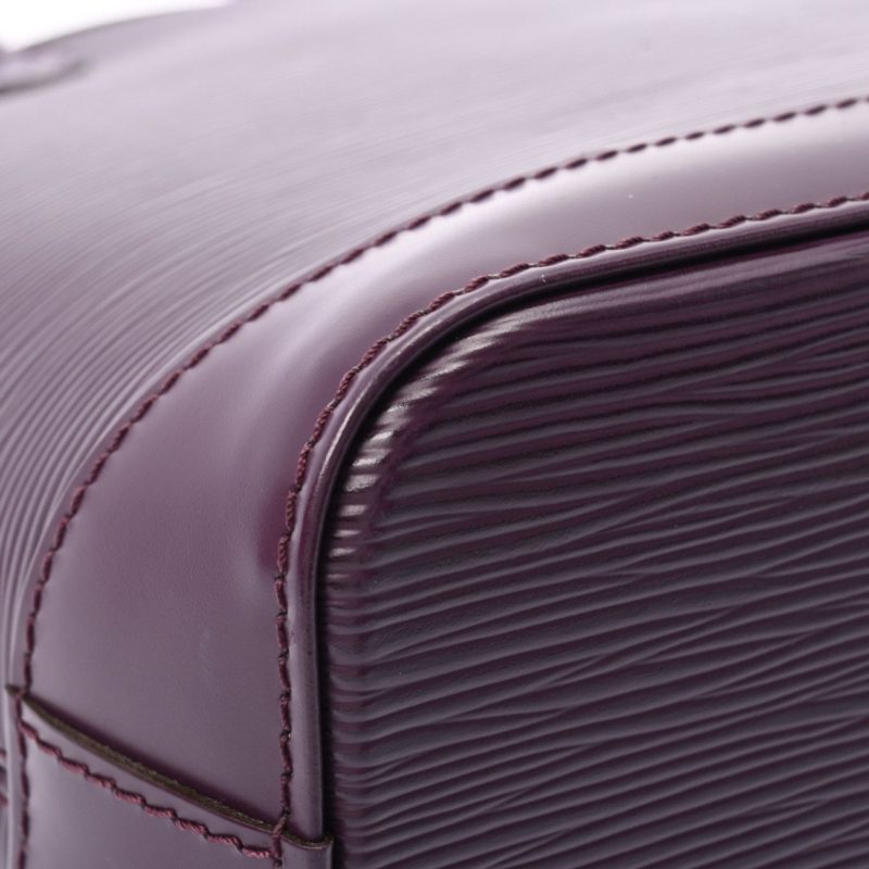 Louis Vuitton Epi Lockit Cassis M4229K Women's Leather Handbag - Logoexplore - Image 8