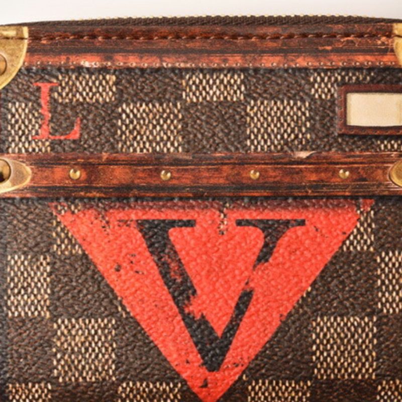 Louis Vuitton Coin Purse Card Case Isetan Store Limited LOUIS VUITTON Folded Wallet Zippy Trunk Time M63834 - Logoexplore - Image 4
