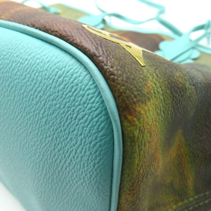 LOUIS VUITTON Da Vinci Neverfull MM Green Masters collection PVC coated canvas M43325 - Logoexplore - Image 7