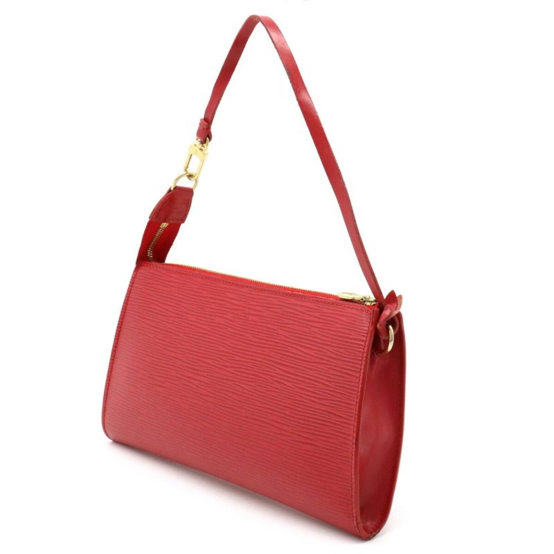 LOUIS VUITTON Epi Pochette Accessoire Handbag Leather Red Castilian M52947 - Logoexplore - Image 2