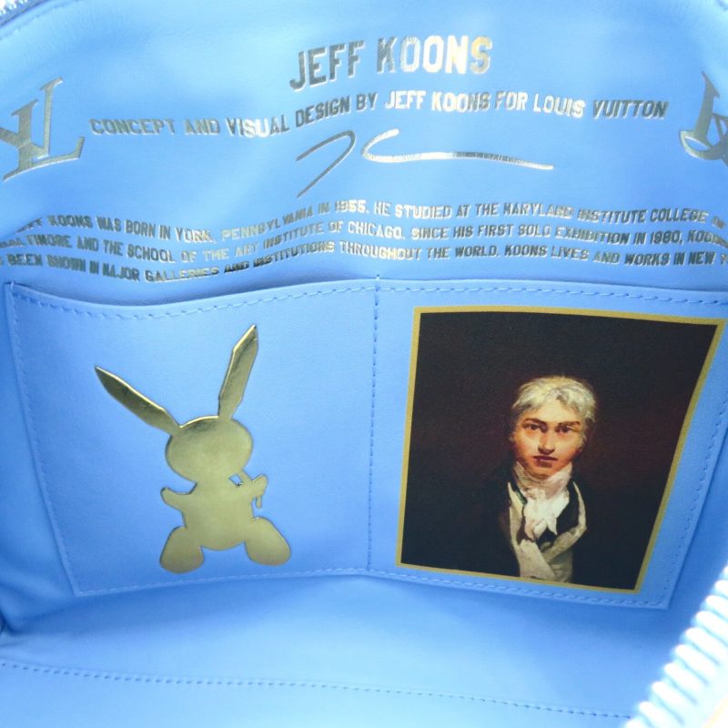 LOUIS VUITTON Blue Mulch color Masters collection PVC coated canvas M43306 - Logoexplore - Image 8