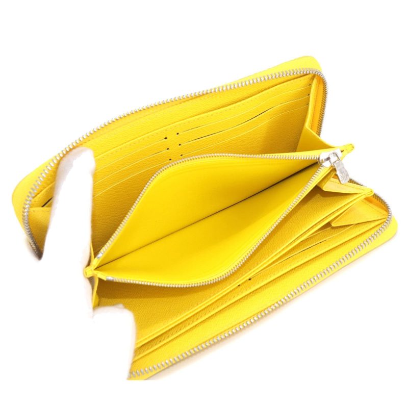 LOUIS VUITTON Epi Infinity Dot LVxYK Zippy Wallet Round Zipper Long Leather Jaune M81960 RFID - Logoexplore - Image 6