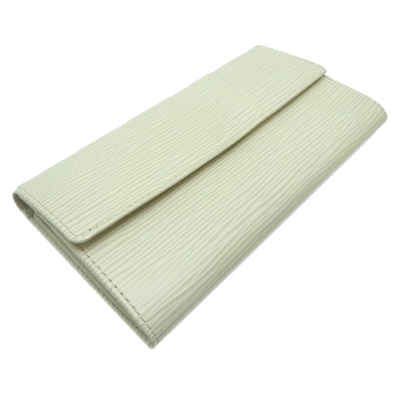 Louis Vuitton Epi M6516J Women's Epi Leather Long Wallet (bi-fold) LV Off White White - Logoexplore - Image 3