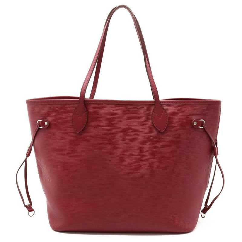 LOUIS VUITTON Epi Neverfull MM Tote Bag Shoulder Fuchsia Pink M40882 - Logoexplore