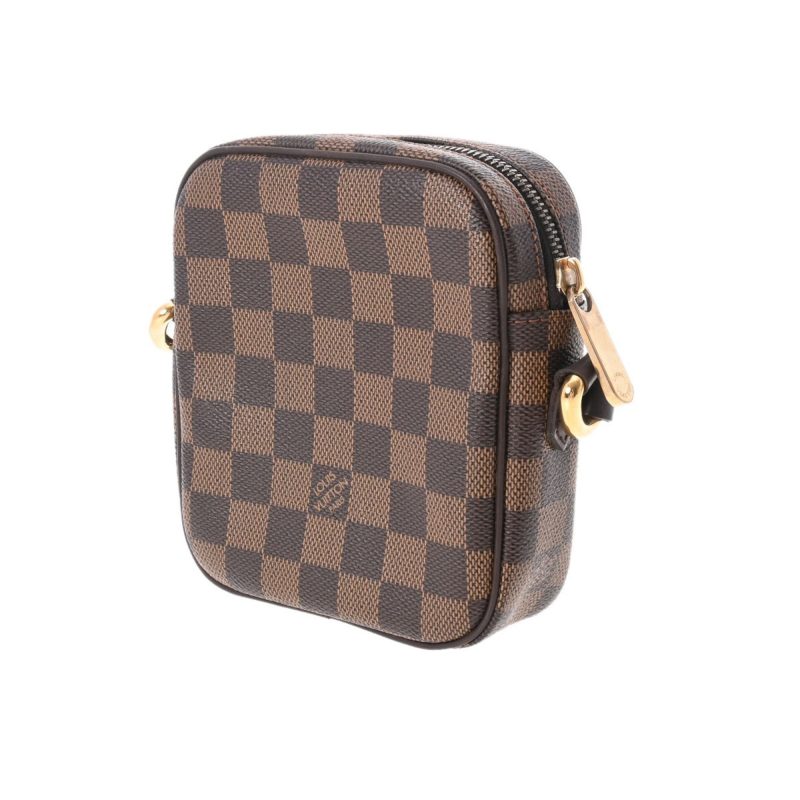 LOUIS VUITTON Damier Lift Brown N60009 Women's Canvas Shoulder Bag - Logoexplore - Image 2