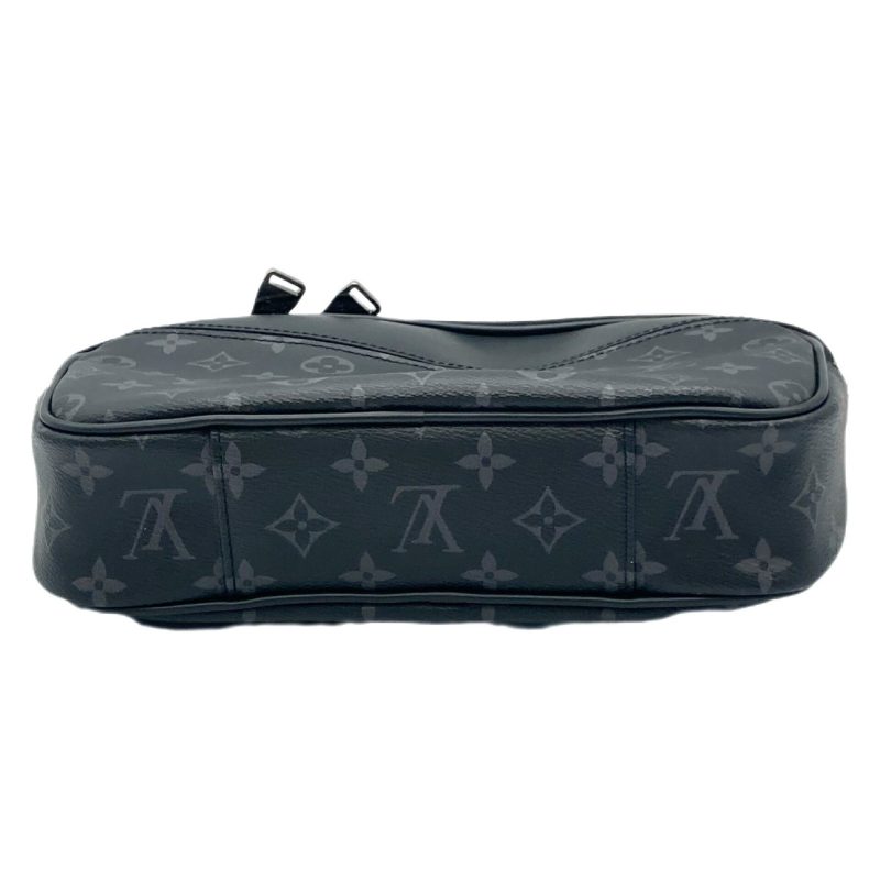 LOUIS VUITTON Bum Bag Monogram Eclipse M42906 Handbag Shoulder Body Black Women Men - Logoexplore - Image 5
