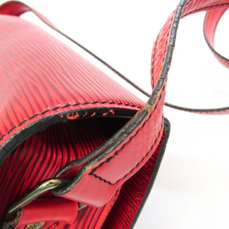LOUIS VUITTON Epi Cartouchiere M52247 Women's Shoulder Bag Castilian Red - Logoexplore - Image 4