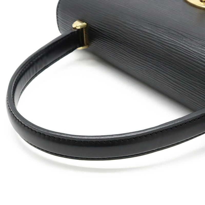 LOUIS VUITTON Epi Malsherbe Handbag Leather Noir Black M52372 - Logoexplore - Image 4