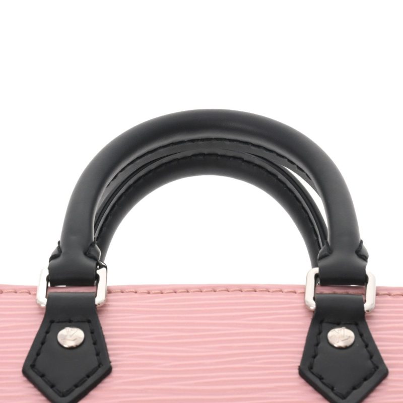 LOUIS VUITTON Epi Petite Sac Pla Rose Ballerine M69441 Women's Leather Handbag - Logoexplore - Image 4