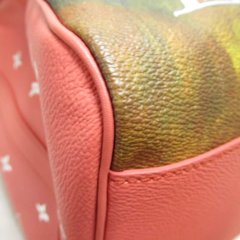 LOUIS VUITTON Da Vinci Keepall Bandouliere 50 Pink Masters collection PVC coated canvas M43377 - Logoexplore - Image 8