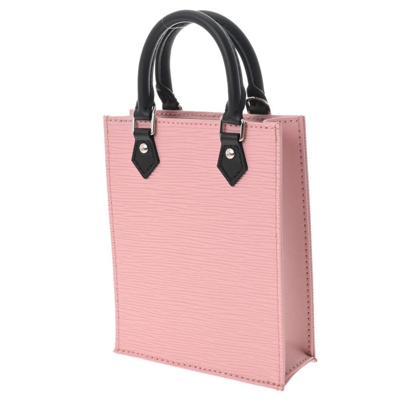 LOUIS VUITTON Epi Petite Sac Pla Rose Ballerine M69441 Women's Leather Handbag - Logoexplore - Image 2