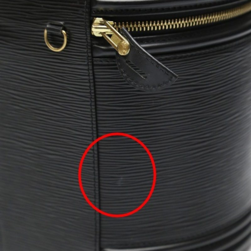 LOUIS VUITTON Cannes Epi Noir M48032  Creel Black Handbag LV - Logoexplore - Image 5