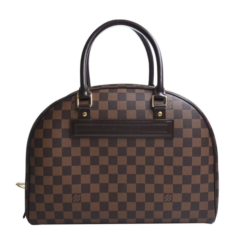 LOUIS VUITTON Damier Nolita Handbag N41455 Brown Women's - Logoexplore