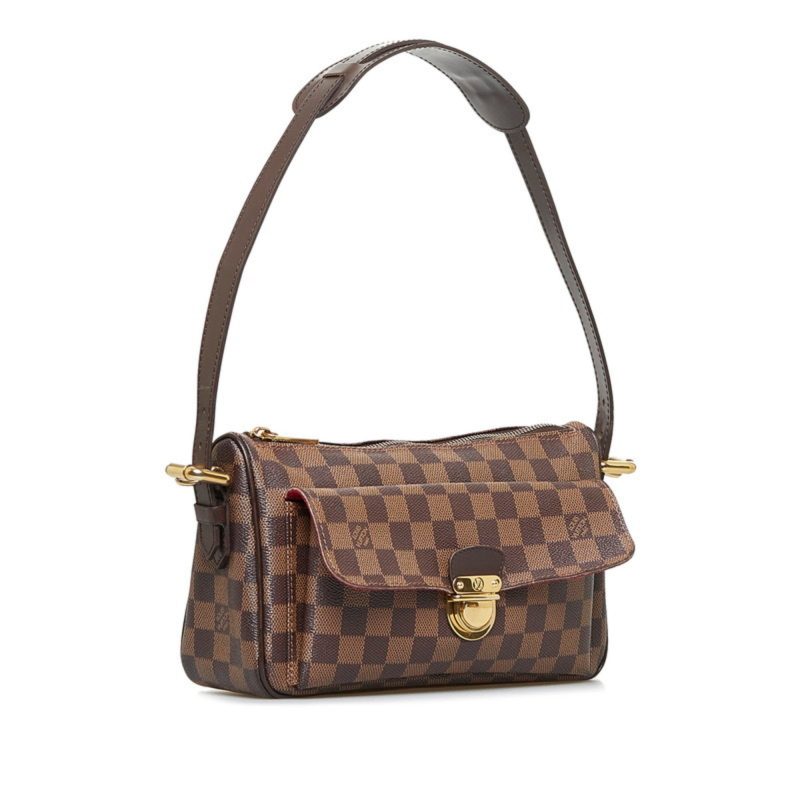 LOUIS VUITTON Damier Ravello GM Shoulder Bag Handbag N60006 Brown PVC Leather Women's - Logoexplore - Image 3