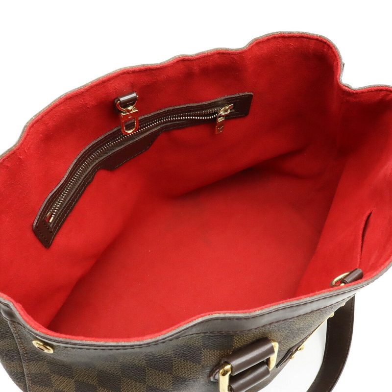 LOUIS VUITTON Damier Hampstead PM Tote Bag Shoulder N51205 - Logoexplore - Image 5