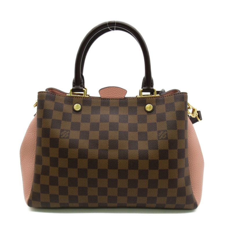 LOUIS VUITTON Brittany Shoulder Bag Brown Magnolia Damier PVC coated canvas N41674 - Logoexplore - Image 2