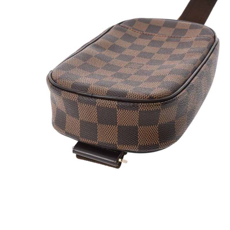 LOUIS VUITTON Damier Pochette Ganju SP Order Brown N48048 Women's Canvas Body Bag - Logoexplore - Image 5