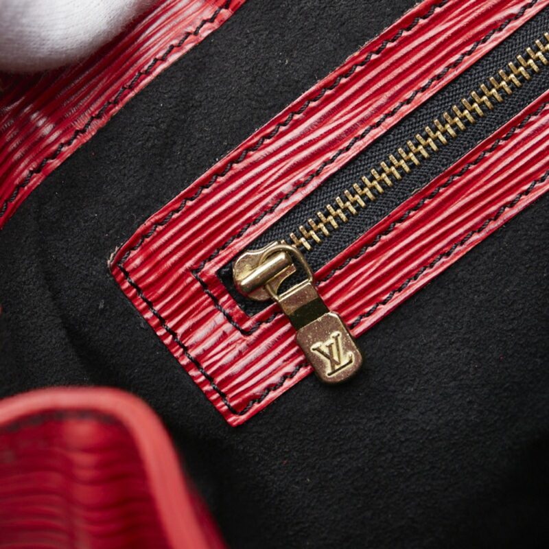 LOUIS VUITTON Epi Petite Noe Shoulder Bag M44107 Red Leather Women's - Logoexplore - Image 9