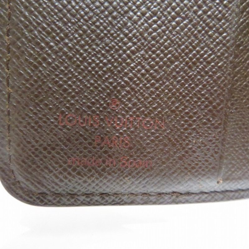 LOUIS VUITTON Damier Compact Zip N61668 Bifold Wallet Unisex - Logoexplore - Image 4