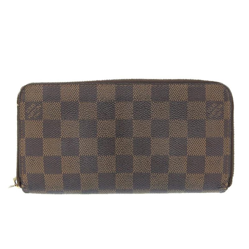 Louis Vuitton Damier Zippy Wallet Round Zipper Long N60015 - Logoexplore