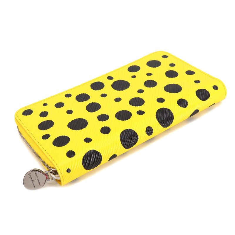LOUIS VUITTON Epi Infinity Dot LVxYK Zippy Wallet Round Zipper Long Leather Jaune M81960 RFID - Logoexplore - Image 3