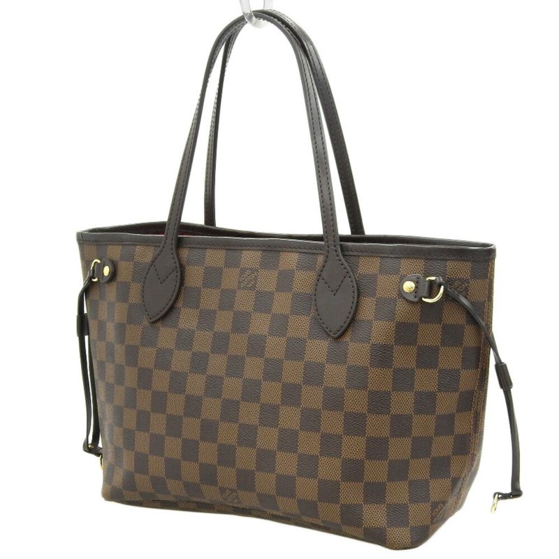 LOUIS VUITTON Damier Neverfull PM Shoulder Bag Pouch Ebene N41359 MS1159 - Logoexplore - Image 2
