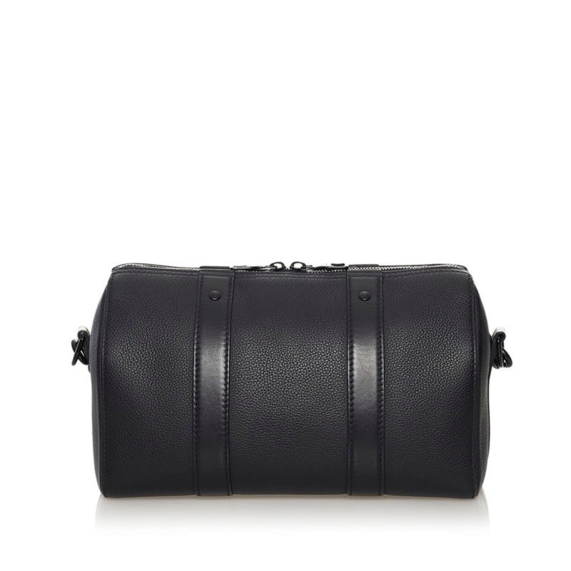 Louis Vuitton Damier Distorted City Keepall Shoulder Bag M57417 Black Grain Leather Men's LOUIS VUITTON - Logoexplore - Image 3