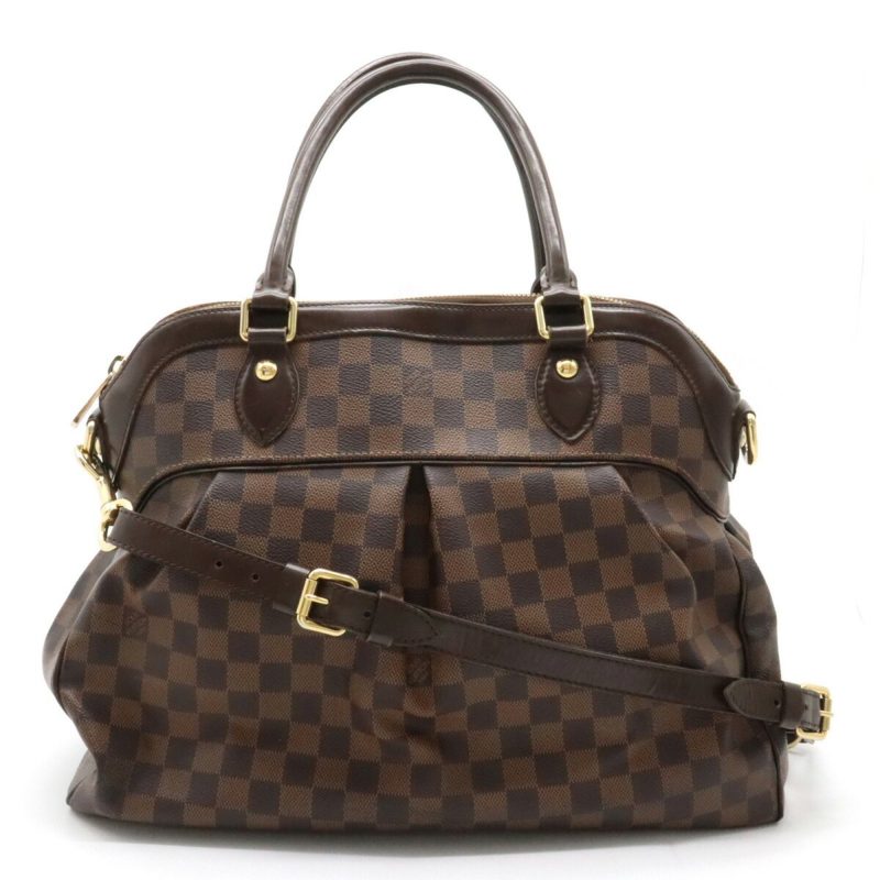 LOUIS VUITTON Damier Trevi GM Handbag Shoulder Bag N51998 - Logoexplore