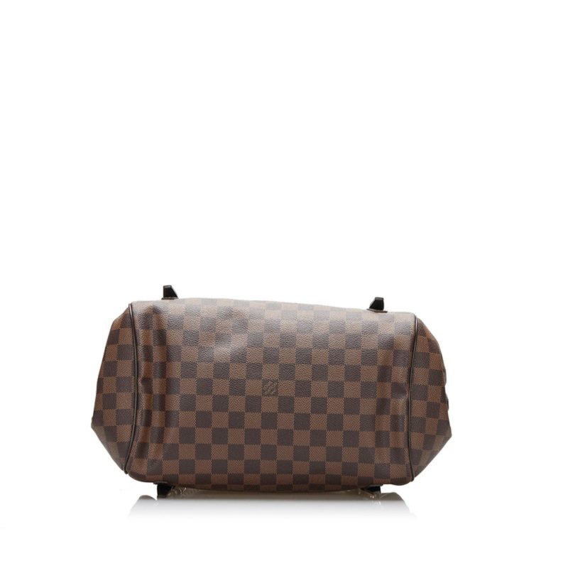 LOUIS VUITTON Damier Rivington GM Handbag Shoulder Bag N41158 Brown PVC Leather Women's - Logoexplore - Image 4