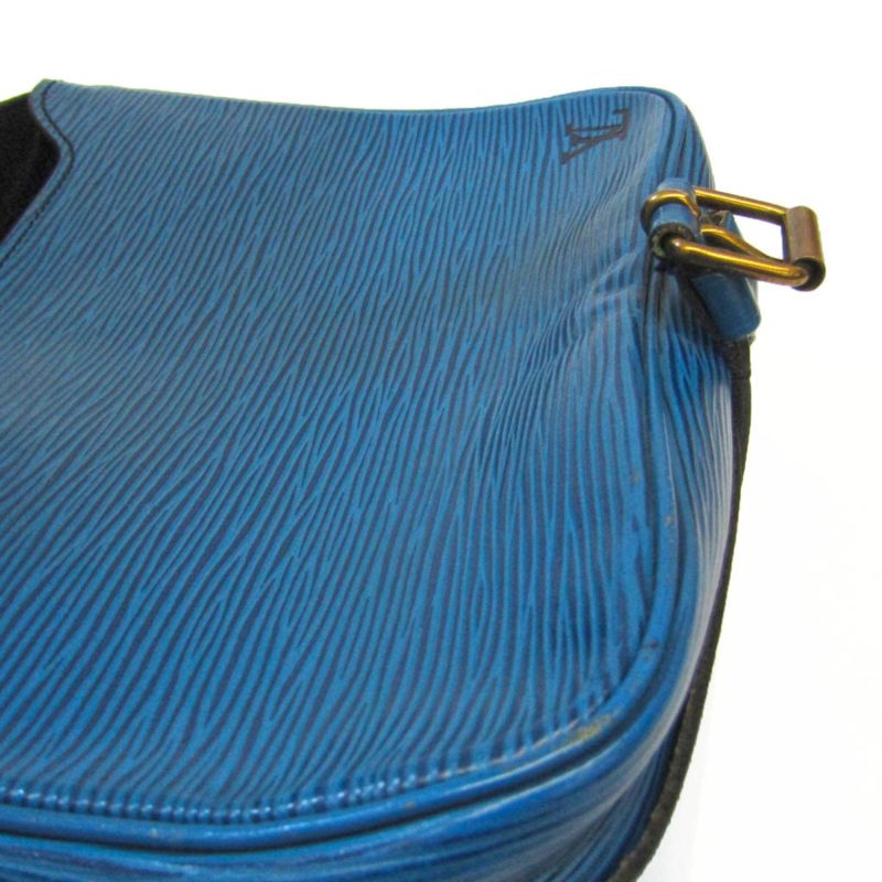 LOUIS VUITTON Epi Cartouchiere Women's Shoulder Bag Toledo Blue - Logoexplore - Image 9