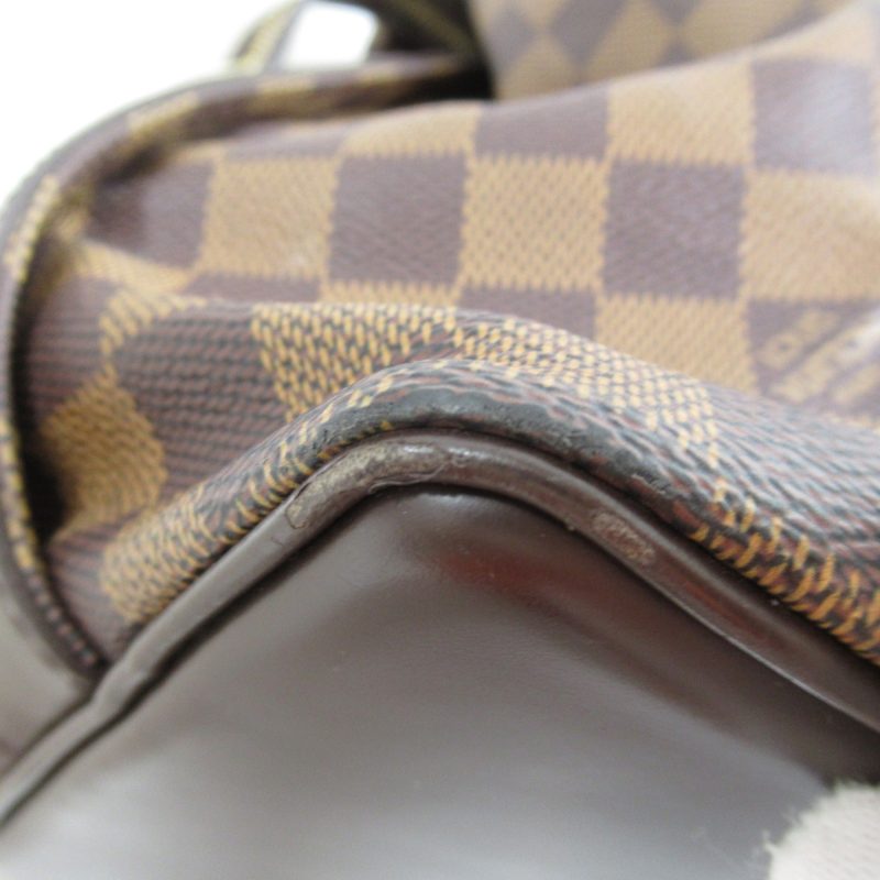 LOUIS VUITTON Chelsea Tote Bag Brown Ebene Damier PVC coated canvas N51119 - Logoexplore - Image 6