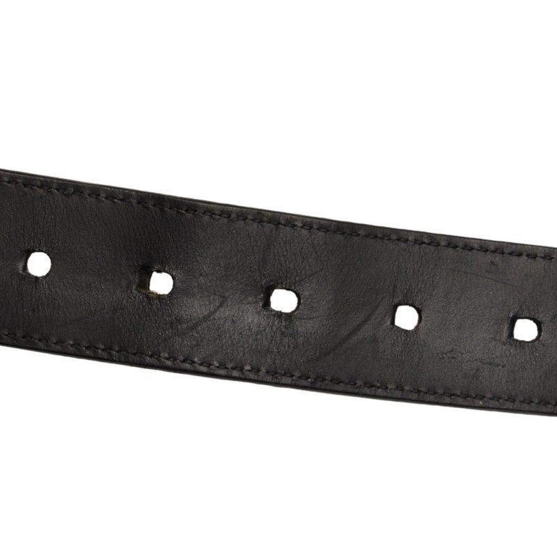 LOUIS VUITTON Damier Infini Sainteur Boston Belt M9674 Noir Black Leather Men's - Logoexplore - Image 7