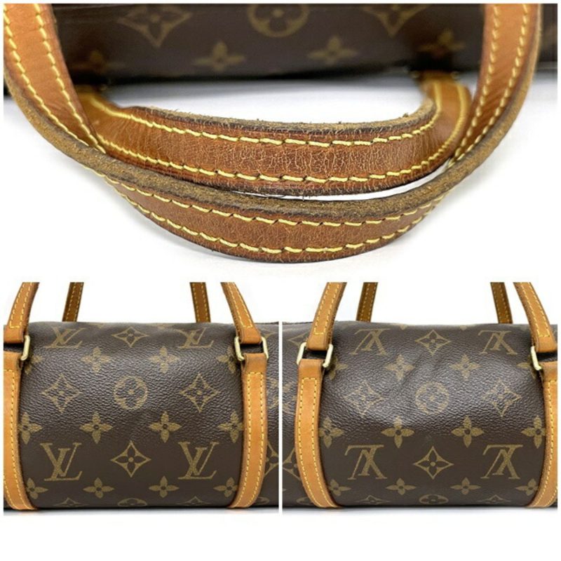 Louis Vuitton Boston Bag Papillon 26 Brown Monogram M51386 Canvas Leather DU0064 LOUIS VUITTON Handbag Women's Nume - Logoexplore - Image 8