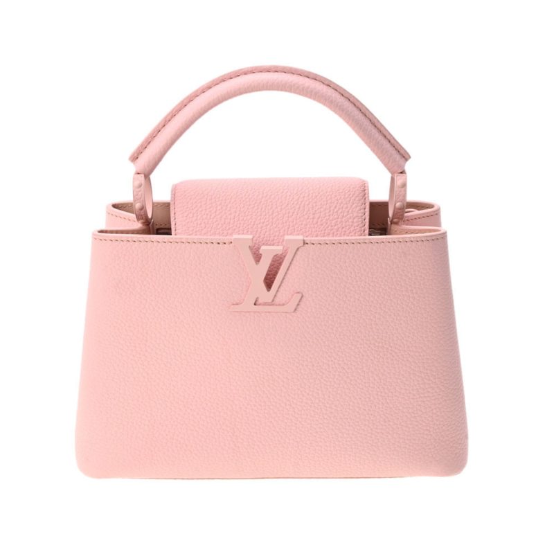 LOUIS VUITTON Capucines BB Audrose M55773 Ladies Taurillon Leather Handbag - Logoexplore