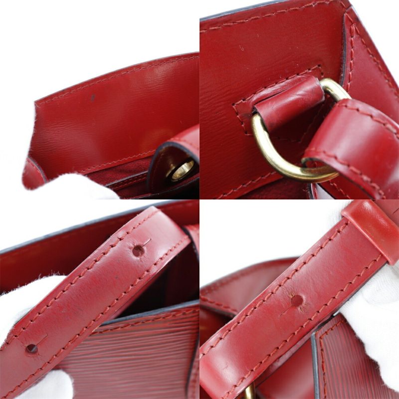 LOUIS VUITTON Cluny Shoulder Bag M52257 Epi Leather Castilian Red VI0995 Women's - Logoexplore - Image 6