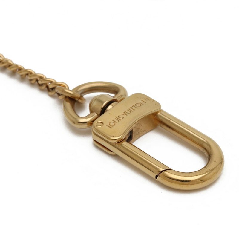 LOUIS VUITTON Chenne Anocre Keychain Keyring Gold GP M58021 - Logoexplore - Image 3