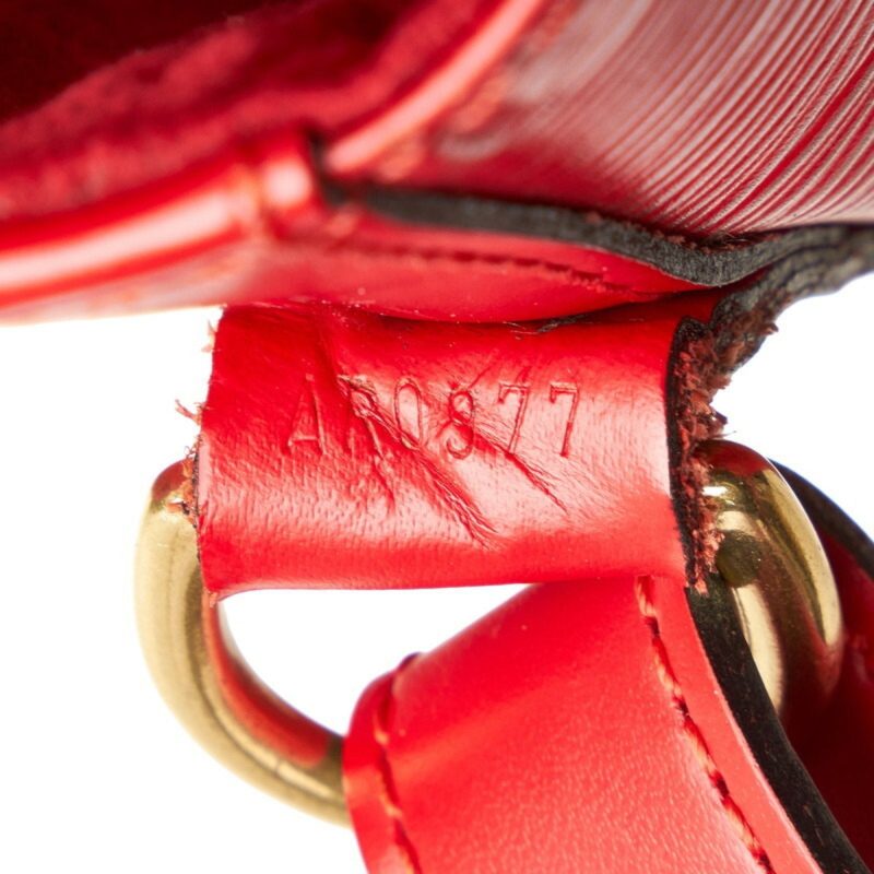 Louis Vuitton Epi Petinoe Shoulder Bag M44172 Castilian Red Leather Women's LOUIS VUITTON - Logoexplore - Image 8