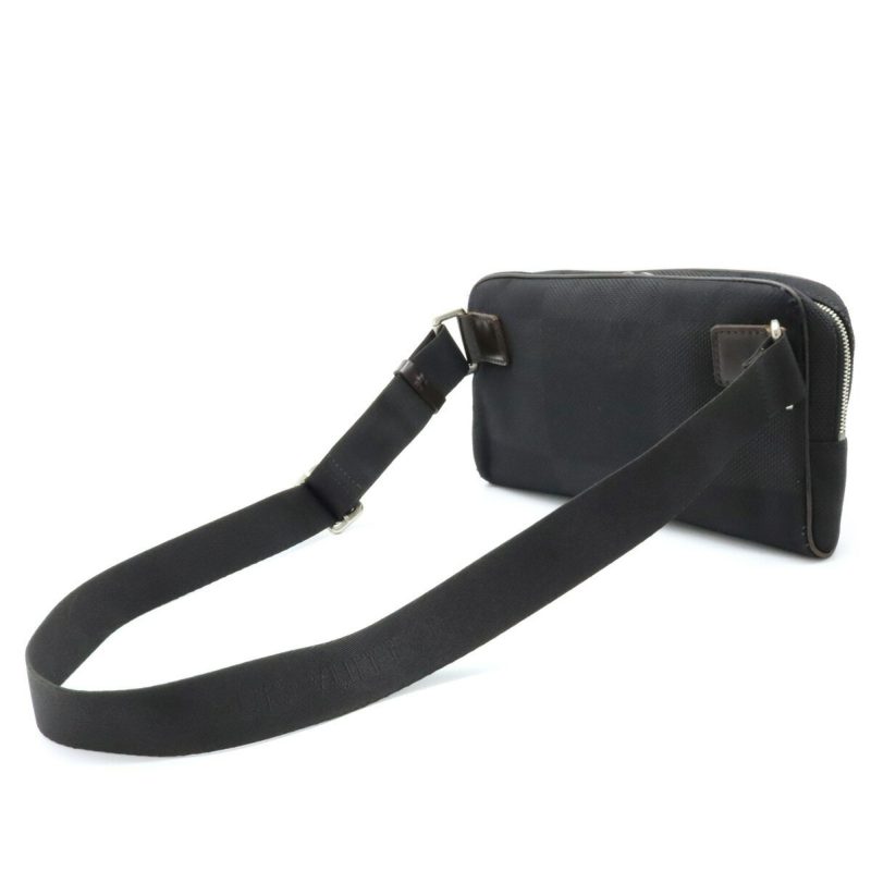 LOUIS VUITTON Damierjean Acrobatic Body Bag Waist Canvas Noir Black M93620 - Logoexplore - Image 2