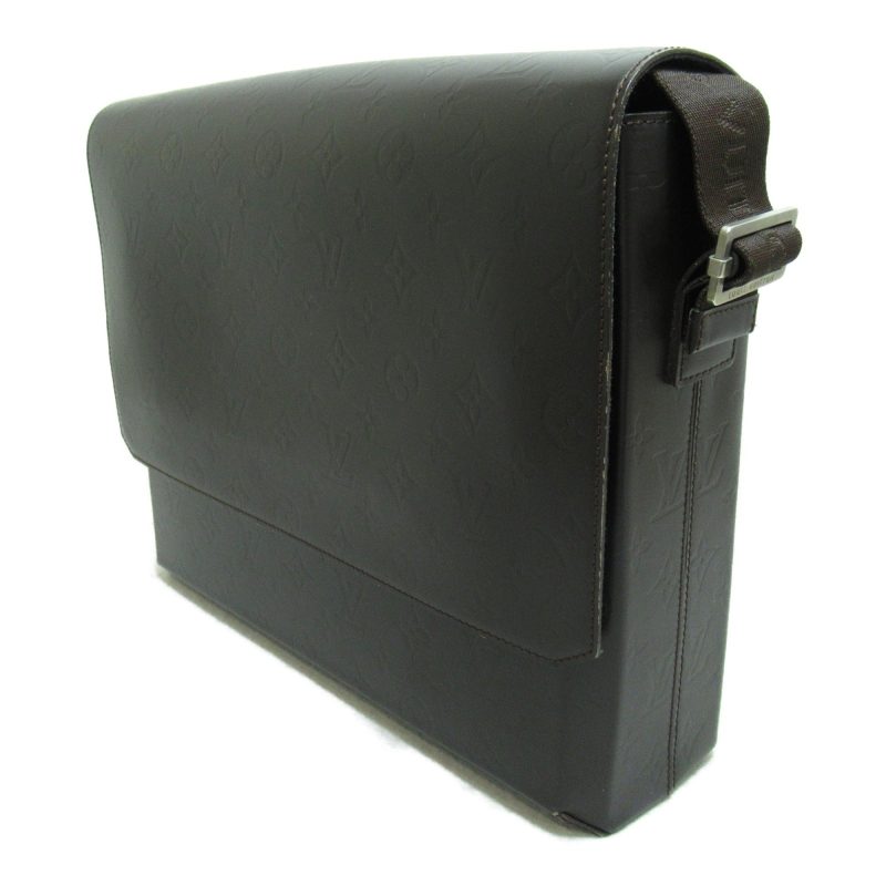 LOUIS VUITTON Fonzie Brown Dark brown Monogram / Grasse Calfskin [cowhide] M46570 - Logoexplore - Image 3