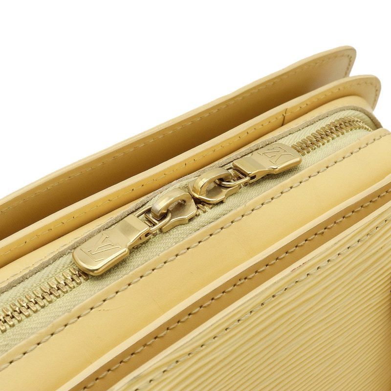 LOUIS VUITTON Epi Pont Neuf Handbag Leather Vanilla M5205A - Logoexplore - Image 8