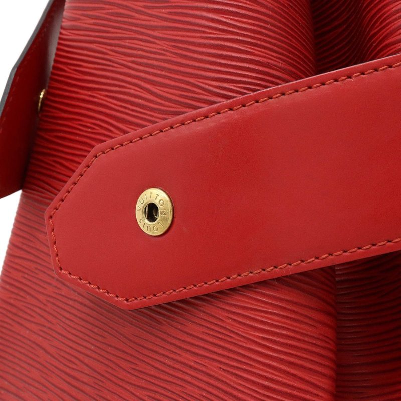 LOUIS VUITTON Epi Sac De Paul PM Shoulder Bag Castilian Red M80207 - Logoexplore - Image 8