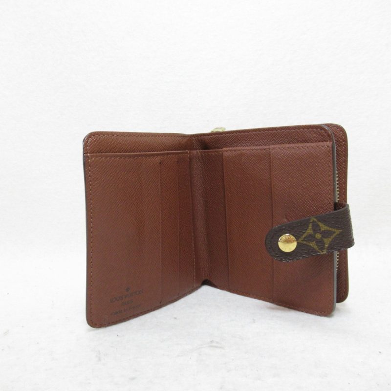 LOUIS VUITTON compact zip wallet Brown Monogram PVC coated canvas M61667 - Logoexplore - Image 5