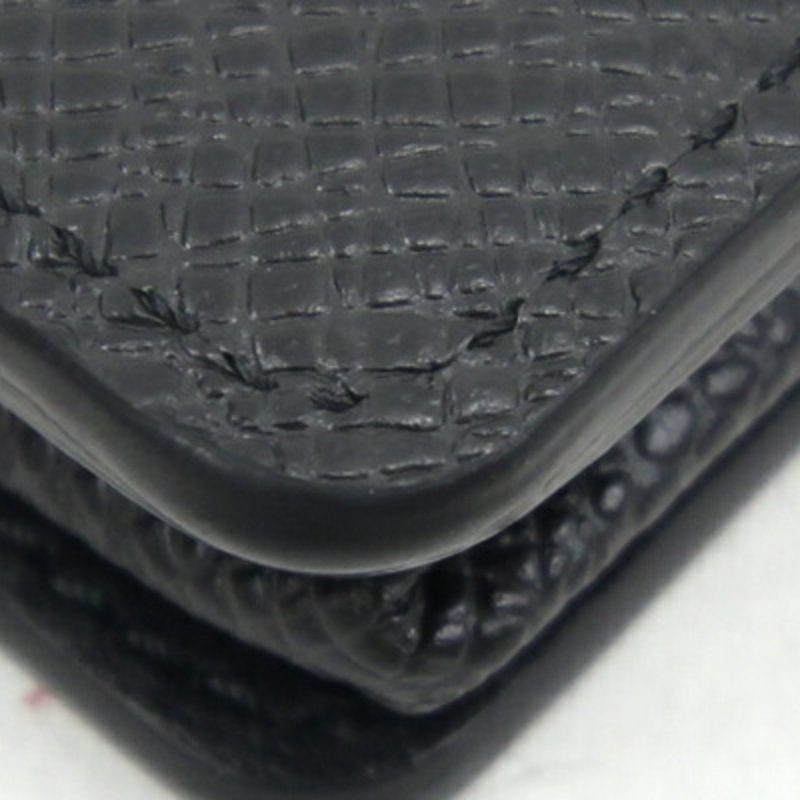 LOUIS VUITTON Coin Case Taiga Purse M30598 Noir Black Leather Men's Square - Logoexplore - Image 4